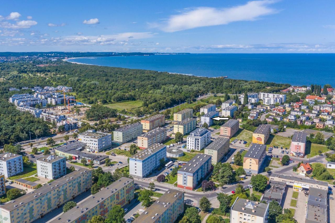 Apartament Blue Brzezno Prostywynajem Gdansk Brzezno Apartment Exterior photo