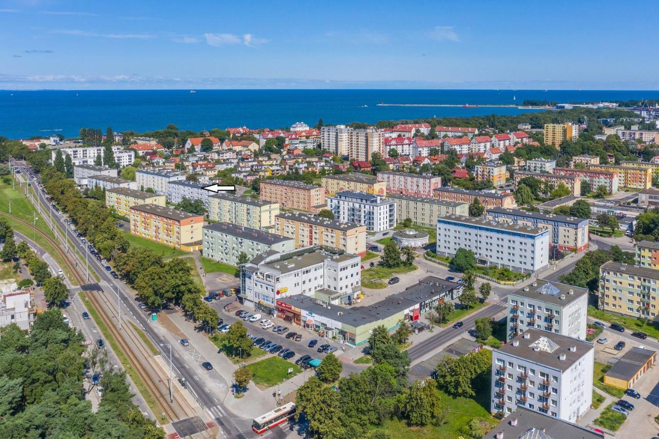 Apartament Blue Brzezno Prostywynajem Gdansk Brzezno Apartment Exterior photo